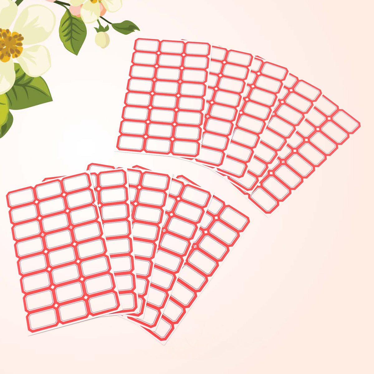 Multipurpose Blank Label Sticker Sheets